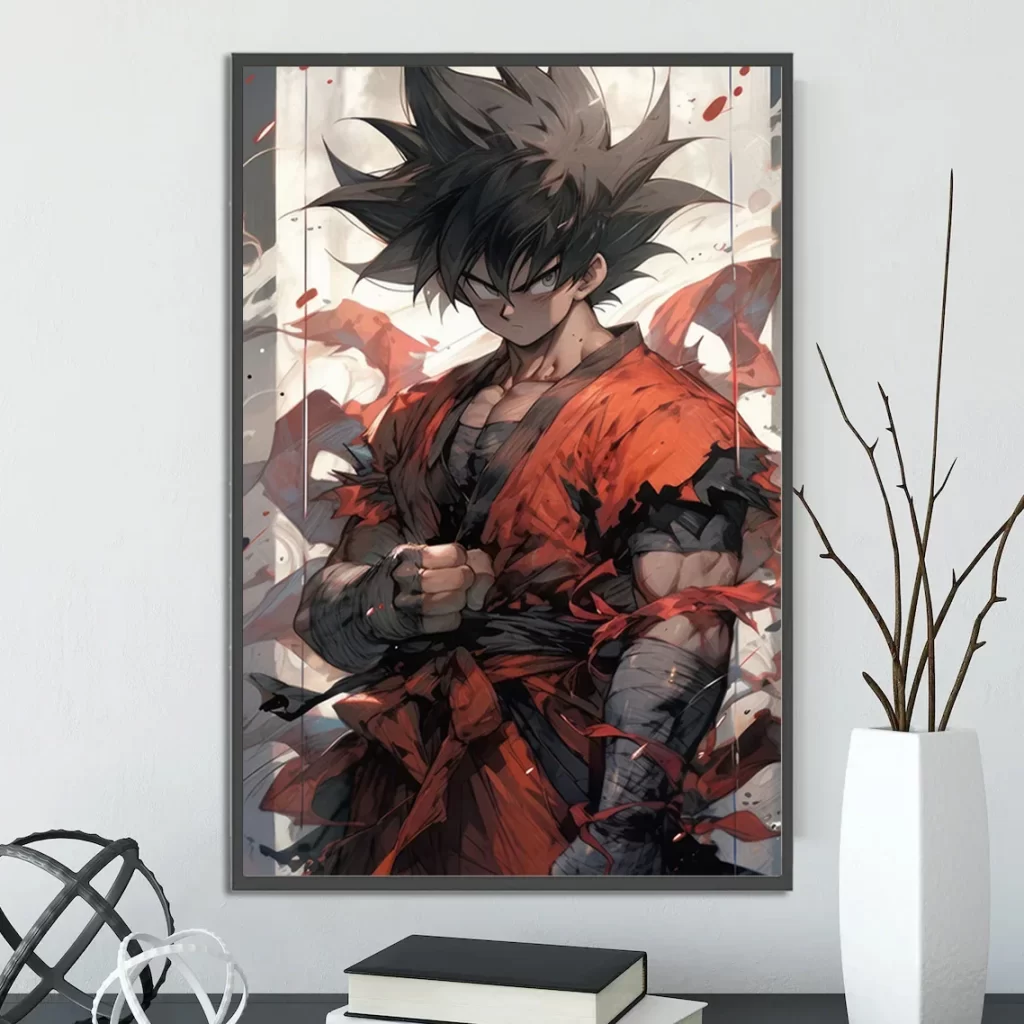 Goku Dragon Ball Daima Wall Art