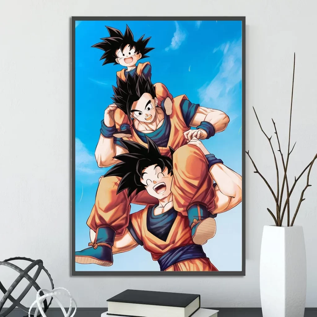 Dragon Ball Daima Family Wall Art