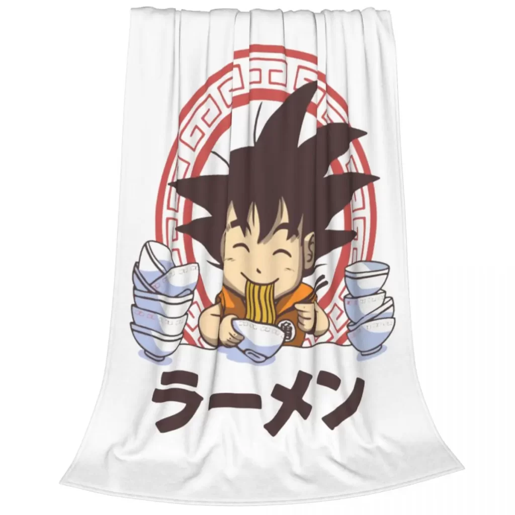 Dragon Ball Daima Goku Ramen Blanket