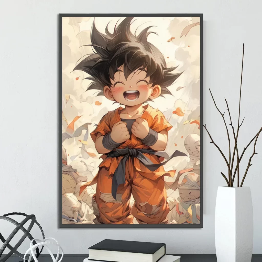 Kid Goku Dragon Ball Daima Wall Art