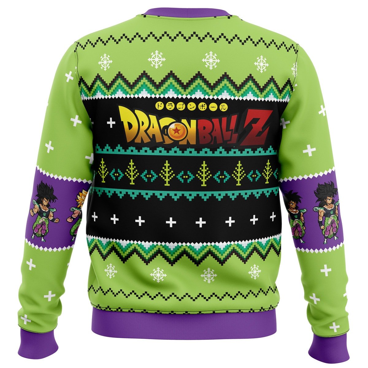 Broly Dragon Ball Z Ugly Christmas Sweater - Image 2