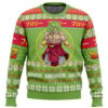 Christmas Broly Dragon Ball Z men sweatshirt FRONT mockup - Dragon Ball Daima Store