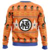 Christmas Goku Dragon Ball Z Ugly Christmas Sweater BACK mockup - Dragon Ball Daima Store