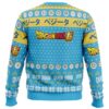 Christmas Vegeta Dragon Ball Z men sweatshirt BACK mockup 1 - Dragon Ball Daima Store
