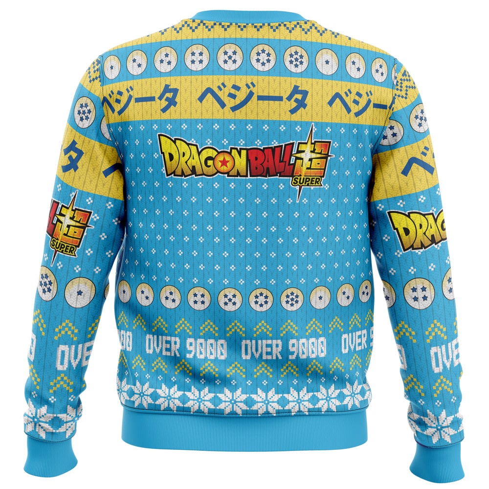 Christmas Vegeta Dragon Ball Z Ugly Christmas Sweater - Image 4