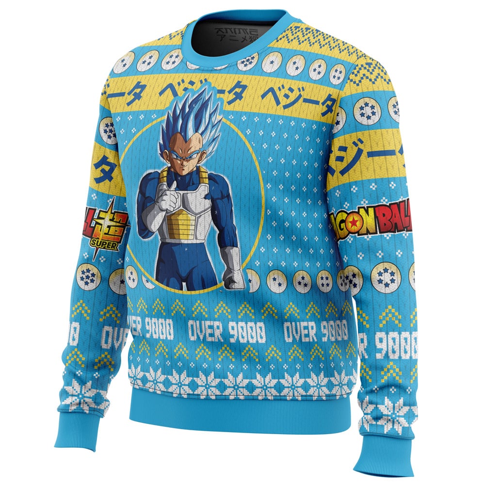 Christmas Vegeta Dragon Ball Z Ugly Christmas Sweater - Image 2